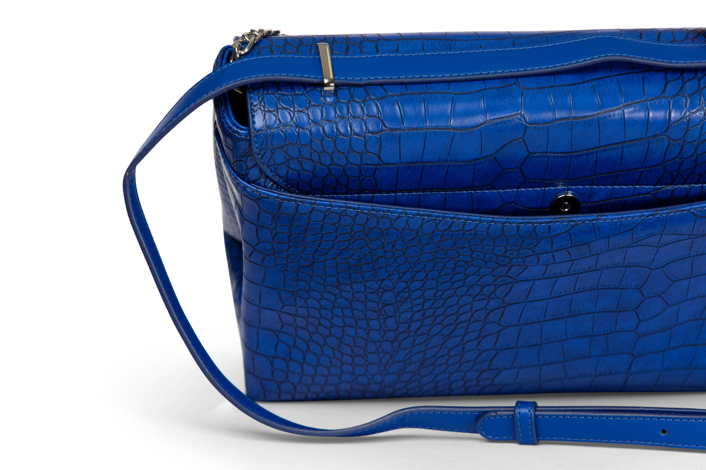 The "Cheri" Shoulder Bag-Blue