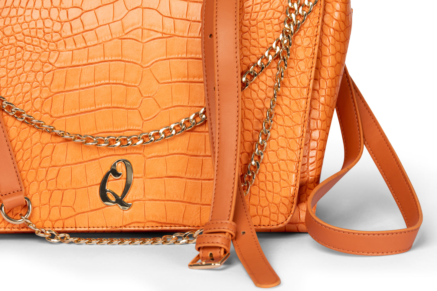 The "Cheri" Shoulder Bag-Orange