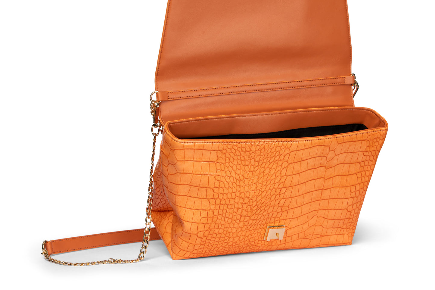 The "Cheri" Shoulder Bag-Orange